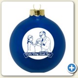 Custom logo Christmas ornament