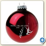 Christmas ornament company promotion